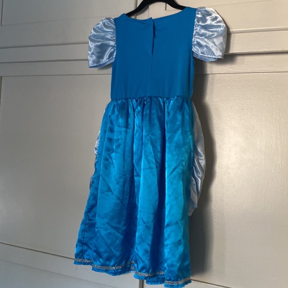 💙🩵PRINCESS CINDERELLA🩵💙 BLUE DRESS SIZE 4/6 - Picture 5 of 10